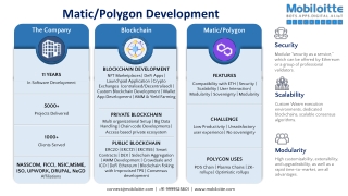 Matic Polygon Development - Mobiloitte