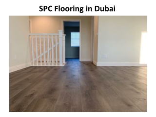 SPC Flooring in Dubai