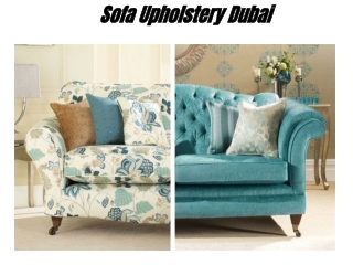Sofa Upholstery Dubai