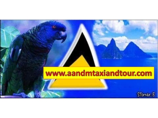 st lucia taxi service | a and m taxi and tour