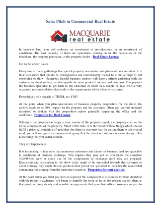 Real Estate Lurnea