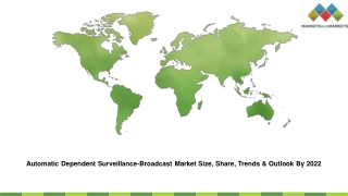 Automatic Dependent Surveillance-Broadcast Market Size, Share, Trends & Outlook