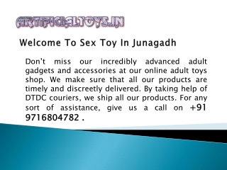 Sex Toys In Junagadh-Artificialtoys