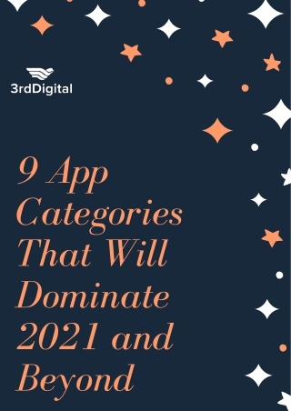 9 App Categories That Will Dominate 2021 and Beyond