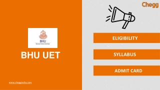 Banaras Hindu University Undergraduation Entrance Test (BHU UET)