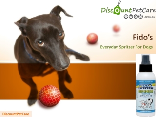 Fidos Everyday Spritzer Spray For Dogs | DiscountPetCare