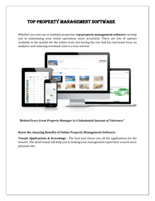 Top property management software