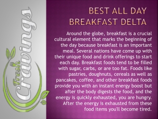 best all day breakfast delta