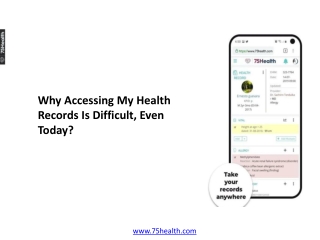 Why Accessing My Health Records Is Difficult, Even Today