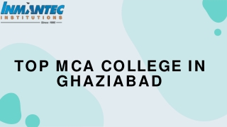 Top MCA College in Ghaziabad