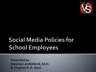 Social Media Policies for School Employees
