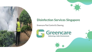 Disinfection Services Singapore – Greencare