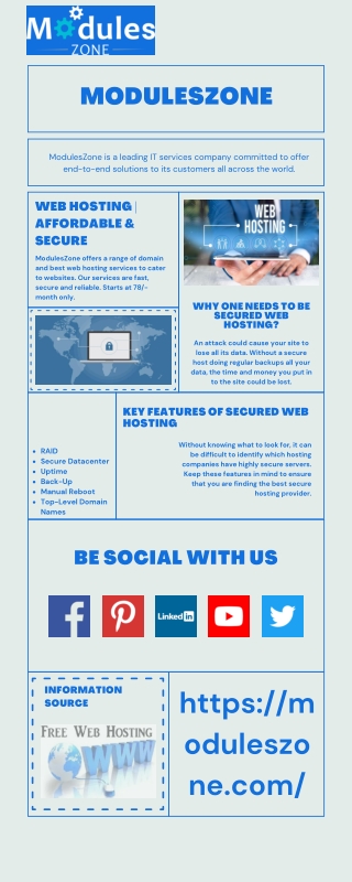 Web Hosting  Affordable & Secure