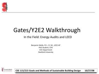 Gates/Y2E2 Walkthrough