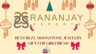 BEST REAL MOONSTONE JEWELRY GIFT FOR GIRLFRIEND