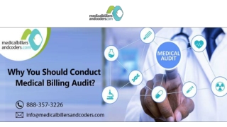 Why You Should Conduct Medical Billing Audit?