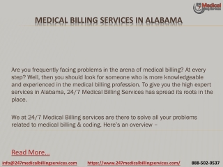 Medical Billing Services in Alabama