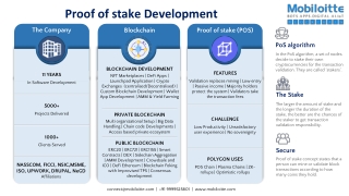 POS Blockchain Development - Mobiloitte