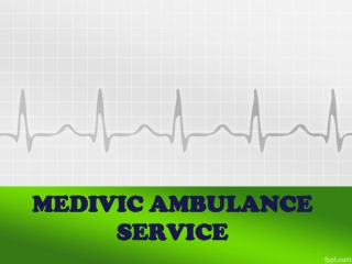 Opt For Medivic Ambulance from Mokama to Patna with Expert Team