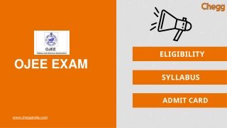 OJEE Exam