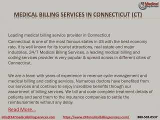 Medical Billing Services in Connecticut (CT)