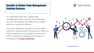 Benefits of Global Trade Management Solution Systems