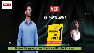 Online Shopping - buy Shirts and Dhotis for men