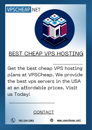 Best Cheap VPS Hosting