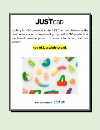 cbd ukJustcbdstore.uk