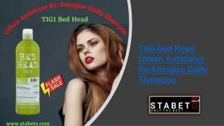 TIGI Bed Head Urban Antidotes Re-Energise Daily Shampoo