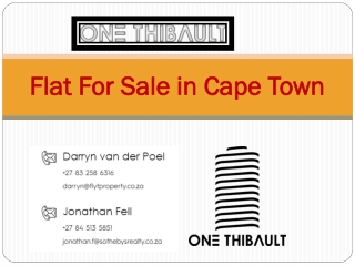 Flat For Sale in Cape Town