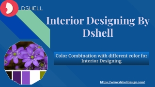 Best color combination for Interior Designing