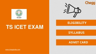 TS ICET Exam