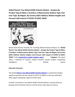 Global Electric Two Wheel Market Analysis By Process Type, Forecast to 2026