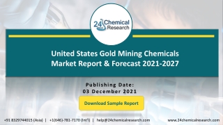 United States Gold Mining Chemicals Market Report & Forecast 2021-2027