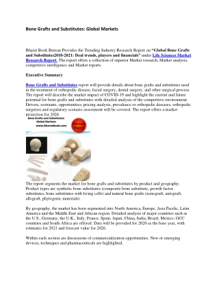 Bone Grafts and Substitutes-converted