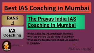 Best IAS Coaching in Mumbai