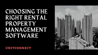 Select The Best Landlord Property Management Software | UnitConnect