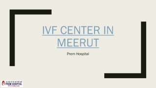 IVF center in meerut