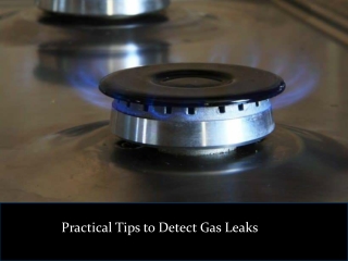 How to Detect a Gas Leak in Your Home