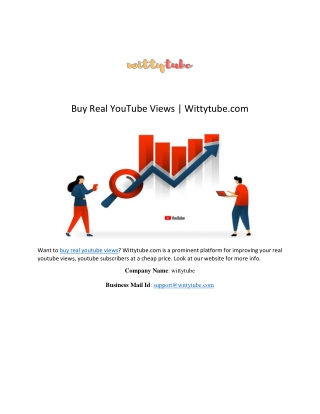 Buy Real YouTube Views