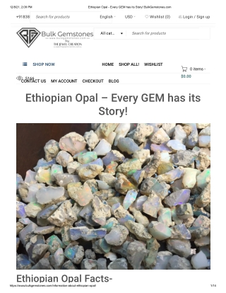 Ethiopian Opal