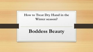 Hand Creams for Dry Hand in the Winter season