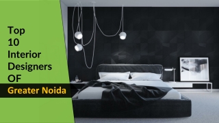 Top 10 Interior Designer in Greater Noida