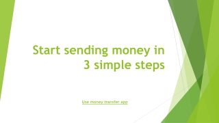 simple way to send money