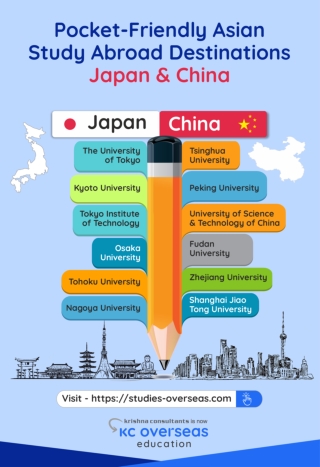 Pocket-Friendly Asian Study Abroad Destinations Japan & China