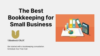 Bookkeeping Services for Small Business