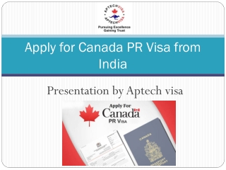 How to apply for Canada pr from India? - Check Your Eligibility