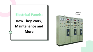 Electrical Panels  How They Work, Maintenance and More