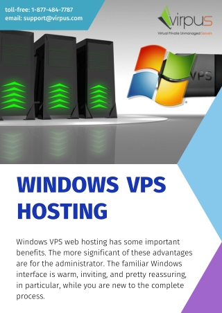 Windows VPS hosting